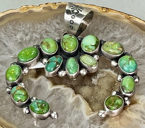 Navajo handmade sterling - handmade,